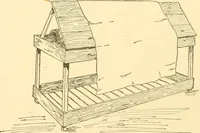 An illustration from Cyclopedia of textile work : a general reference library on cotton, woollen and worsted yarn manufacture, weaving, designing, chemistry and dyeing, finishing, knitting, and allied subjects (1907)