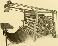 An illustration from Cyclopedia of textile work : a general reference library on cotton, woollen and worsted yarn manufacture, weaving, designing, chemistry and dyeing, finishing, knitting, and allied subjects (1907)