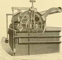 An illustration from Cyclopedia of textile work : a general reference library on cotton, woollen and worsted yarn manufacture, weaving, designing, chemistry and dyeing, finishing, knitting, and allied subjects (1907)