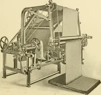 An illustration from Cyclopedia of textile work : a general reference library on cotton, woollen and worsted yarn manufacture, weaving, designing, chemistry and dyeing, finishing, knitting, and allied subjects (1907)