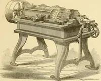 An illustration from Cyclopedia of textile work : a general reference library on cotton, woollen and worsted yarn manufacture, weaving, designing, chemistry and dyeing, finishing, knitting, and allied subjects (1907)