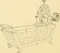 An illustration from Cyclopedia of textile work : a general reference library on cotton, woollen and worsted yarn manufacture, weaving, designing, chemistry and dyeing, finishing, knitting, and allied subjects (1907)