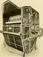 An illustration from Cyclopedia of textile work : a general reference library on cotton, woollen and worsted yarn manufacture, weaving, designing, chemistry and dyeing, finishing, knitting, and allied subjects (1907)