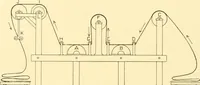 An illustration from Cyclopedia of textile work : a general reference library on cotton, woollen and worsted yarn manufacture, weaving, designing, chemistry and dyeing, finishing, knitting, and allied subjects (1907)