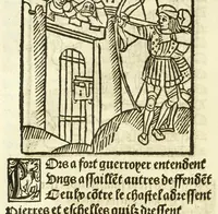 Picture 67 of 81 from Cy est le Romat de la roze, ou, Tout lart Damour est enclose : histoires et auctoritez et maintz beaulx propos vsitez qui a este nouuellement Corrige suffisantement et cotte bien a lauantaige com on voit en chascune page (1526), leaf 224