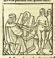 Picture 69 of 81 from Cy est le Romat de la roze, ou, Tout lart Damour est enclose : histoires et auctoritez et maintz beaulx propos vsitez qui a este nouuellement Corrige suffisantement et cotte bien a lauantaige com on voit en chascune page (1526), leaf 228