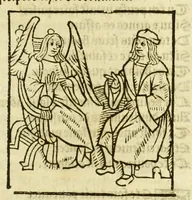 Picture 18 of 81 from Cy est le Romat de la roze, ou, Tout lart Damour est enclose : histoires et auctoritez et maintz beaulx propos vsitez qui a este nouuellement Corrige suffisantement et cotte bien a lauantaige com on voit en chascune page (1526), leaf 47
