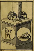 An illustration from Dactyliothecae, seu Annulorum sigillarium quorum priscos tam Graecos quam Romanos usus, ex ferro, aere, argento & auro promptuarii ... Collectis aliunde & ineditis & editis annulorum figuris auctior; (1695)