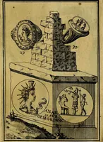 An illustration from Dactyliothecae, seu Annulorum sigillarium quorum priscos tam Graecos quam Romanos usus, ex ferro, aere, argento & auro promptuarii ... Collectis aliunde & ineditis & editis annulorum figuris auctior; (1695)