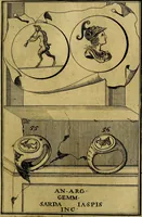 An illustration from Dactyliothecae, seu Annulorum sigillarium quorum priscos tam Graecos quam Romanos usus, ex ferro, aere, argento & auro promptuarii ... Collectis aliunde & ineditis & editis annulorum figuris auctior; (1695)