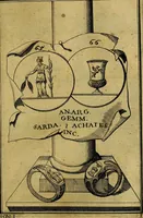 An illustration from Dactyliothecae, seu Annulorum sigillarium quorum priscos tam Graecos quam Romanos usus, ex ferro, aere, argento & auro promptuarii ... Collectis aliunde & ineditis & editis annulorum figuris auctior; (1695)