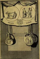 An illustration from Dactyliothecae, seu Annulorum sigillarium quorum priscos tam Graecos quam Romanos usus, ex ferro, aere, argento & auro promptuarii ... Collectis aliunde & ineditis & editis annulorum figuris auctior; (1695)