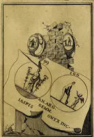 An illustration from Dactyliothecae, seu Annulorum sigillarium quorum priscos tam Graecos quam Romanos usus, ex ferro, aere, argento & auro promptuarii ... Collectis aliunde & ineditis & editis annulorum figuris auctior; (1695)
