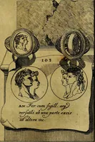 An illustration from Dactyliothecae, seu Annulorum sigillarium quorum priscos tam Graecos quam Romanos usus, ex ferro, aere, argento & auro promptuarii ... Collectis aliunde & ineditis & editis annulorum figuris auctior; (1695)