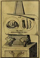 An illustration from Dactyliothecae, seu Annulorum sigillarium quorum priscos tam Graecos quam Romanos usus, ex ferro, aere, argento & auro promptuarii ... Collectis aliunde & ineditis & editis annulorum figuris auctior; (1695)