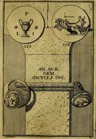An illustration from Dactyliothecae, seu Annulorum sigillarium quorum priscos tam Graecos quam Romanos usus, ex ferro, aere, argento & auro promptuarii ... Collectis aliunde & ineditis & editis annulorum figuris auctior; (1695)