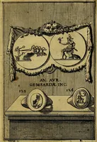 An illustration from Dactyliothecae, seu Annulorum sigillarium quorum priscos tam Graecos quam Romanos usus, ex ferro, aere, argento & auro promptuarii ... Collectis aliunde & ineditis & editis annulorum figuris auctior; (1695)