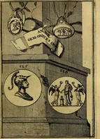 An illustration from Dactyliothecae, seu Annulorum sigillarium quorum priscos tam Graecos quam Romanos usus, ex ferro, aere, argento & auro promptuarii ... Collectis aliunde & ineditis & editis annulorum figuris auctior; (1695)