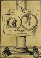 An illustration from Dactyliothecae, seu Annulorum sigillarium quorum priscos tam Graecos quam Romanos usus, ex ferro, aere, argento & auro promptuarii ... Collectis aliunde & ineditis & editis annulorum figuris auctior; (1695)