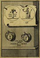 An illustration from Dactyliothecae, seu Annulorum sigillarium quorum priscos tam Graecos quam Romanos usus, ex ferro, aere, argento & auro promptuarii ... Collectis aliunde & ineditis & editis annulorum figuris auctior; (1695)