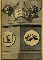 An illustration from Dactyliothecae, seu Annulorum sigillarium quorum priscos tam Graecos quam Romanos usus, ex ferro, aere, argento & auro promptuarii ... Collectis aliunde & ineditis & editis annulorum figuris auctior; (1695)