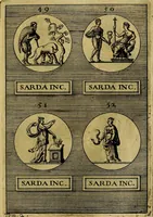 An illustration from Dactyliothecae, seu Annulorum sigillarium quorum priscos tam Graecos quam Romanos usus, ex ferro, aere, argento & auro promptuarii ... Collectis aliunde & ineditis & editis annulorum figuris auctior; (1695)