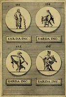 An illustration from Dactyliothecae, seu Annulorum sigillarium quorum priscos tam Graecos quam Romanos usus, ex ferro, aere, argento & auro promptuarii ... Collectis aliunde & ineditis & editis annulorum figuris auctior; (1695)