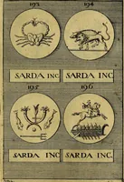 An illustration from Dactyliothecae, seu Annulorum sigillarium quorum priscos tam Graecos quam Romanos usus, ex ferro, aere, argento & auro promptuarii ... Collectis aliunde & ineditis & editis annulorum figuris auctior; (1695)