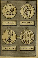 An illustration from Dactyliothecae, seu Annulorum sigillarium quorum priscos tam Graecos quam Romanos usus, ex ferro, aere, argento & auro promptuarii ... Collectis aliunde & ineditis & editis annulorum figuris auctior; (1695)