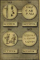 An illustration from Dactyliothecae, seu Annulorum sigillarium quorum priscos tam Graecos quam Romanos usus, ex ferro, aere, argento & auro promptuarii ... Collectis aliunde & ineditis & editis annulorum figuris auctior; (1695)