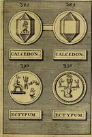 An illustration from Dactyliothecae, seu Annulorum sigillarium quorum priscos tam Graecos quam Romanos usus, ex ferro, aere, argento & auro promptuarii ... Collectis aliunde & ineditis & editis annulorum figuris auctior; (1695)