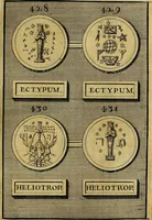 An illustration from Dactyliothecae, seu Annulorum sigillarium quorum priscos tam Graecos quam Romanos usus, ex ferro, aere, argento & auro promptuarii ... Collectis aliunde & ineditis & editis annulorum figuris auctior; (1695)