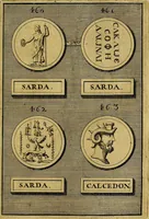 An illustration from Dactyliothecae, seu Annulorum sigillarium quorum priscos tam Graecos quam Romanos usus, ex ferro, aere, argento & auro promptuarii ... Collectis aliunde & ineditis & editis annulorum figuris auctior; (1695)