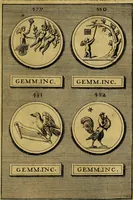 An illustration from Dactyliothecae, seu Annulorum sigillarium quorum priscos tam Graecos quam Romanos usus, ex ferro, aere, argento & auro promptuarii ... Collectis aliunde & ineditis & editis annulorum figuris auctior; (1695)