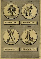 An illustration from Dactyliothecae, seu Annulorum sigillarium quorum priscos tam Graecos quam Romanos usus, ex ferro, aere, argento & auro promptuarii ... Collectis aliunde & ineditis & editis annulorum figuris auctior; (1695)