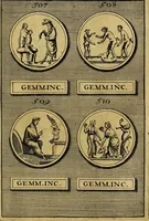 Picture 247 of 294 from Dactyliothecae, seu Annulorum sigillarium quorum priscos tam Graecos quam Romanos usus, ex ferro, aere, argento & auro promptuarii ... Collectis aliunde & ineditis & editis annulorum figuris auctior; (1695), leaf 622