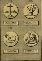 An illustration from Dactyliothecae, seu Annulorum sigillarium quorum priscos tam Graecos quam Romanos usus, ex ferro, aere, argento & auro promptuarii ... Collectis aliunde & ineditis & editis annulorum figuris auctior; (1695)