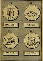 An illustration from Dactyliothecae, seu Annulorum sigillarium quorum priscos tam Graecos quam Romanos usus, ex ferro, aere, argento & auro promptuarii ... Collectis aliunde & ineditis & editis annulorum figuris auctior; (1695)