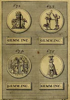 An illustration from Dactyliothecae, seu Annulorum sigillarium quorum priscos tam Graecos quam Romanos usus, ex ferro, aere, argento & auro promptuarii ... Collectis aliunde & ineditis & editis annulorum figuris auctior; (1695)