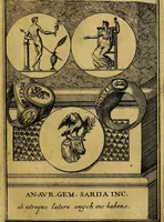 An illustration from Dactyliothecae, seu Annulorum sigillarium quorum priscos tam Graecos quam Romanos usus, ex ferro, aere, argento & auro promptuarii ... Collectis aliunde & ineditis & editis annulorum figuris auctior; (1695)