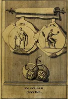 An illustration from Dactyliothecae, seu Annulorum sigillarium quorum priscos tam Graecos quam Romanos usus, ex ferro, aere, argento & auro promptuarii ... Collectis aliunde & ineditis & editis annulorum figuris auctior; (1695)