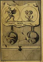 An illustration from Dactyliothecae, seu Annulorum sigillarium quorum priscos tam Graecos quam Romanos usus, ex ferro, aere, argento & auro promptuarii ... Collectis aliunde & ineditis & editis annulorum figuris auctior; (1695)