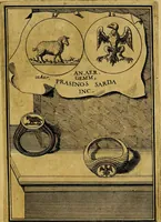 An illustration from Dactyliothecae, seu Annulorum sigillarium quorum priscos tam Graecos quam Romanos usus, ex ferro, aere, argento & auro promptuarii ... Collectis aliunde & ineditis & editis annulorum figuris auctior; (1695)