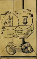 An illustration from Dactyliothecae, seu Annulorum sigillarium quorum priscos tam Graecos quam Romanos usus, ex ferro, aere, argento & auro promptuarii ... Collectis aliunde & ineditis & editis annulorum figuris auctior; (1695)