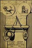 An illustration from Dactyliothecae, seu Annulorum sigillarium quorum priscos tam Graecos quam Romanos usus, ex ferro, aere, argento & auro promptuarii ... Collectis aliunde & ineditis & editis annulorum figuris auctior; (1695)