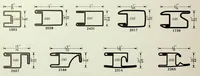 An illustration from Dahlstrom Metal Mouldings 1967 (1967)