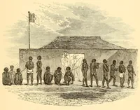 An illustration from Dahomey and the Dahomans; being the journals of two missions to the king of Dahomey, and residence at his capital, in the year 1849 and 1850 (1851)
