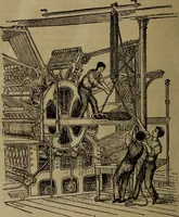 An illustration from The daily newspaper : the history of its production and distribution / [G.H.F.]. (1878)