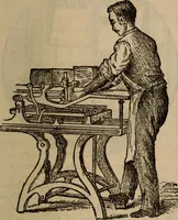 An illustration from The daily newspaper : the history of its production and distribution / [G.H.F.]. (1878)