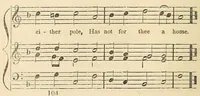 An illustration from Dakota odowan : Hymns in the Dakota language, with tunes (1868)